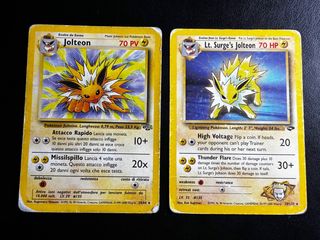 Carte Pokemon Jolteon Lt. Surge's Jolteon