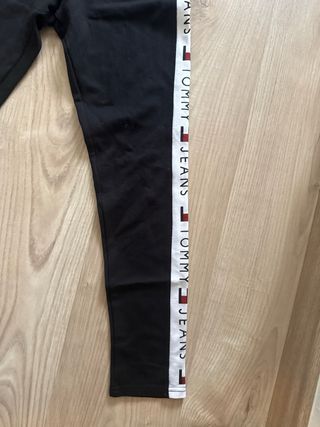 Leggings Tommy Hilfiger negros