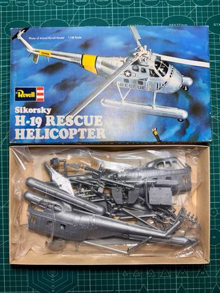 Maqueta Helicóptero Sikorsky H-19 Revell 1/48