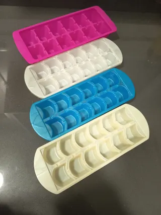 Cubiteras de Hielo 4 unidades)