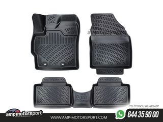 ALFOMBRILLAS DE GOMA RIZLINE PARA TOYOTA YARIS 2020--