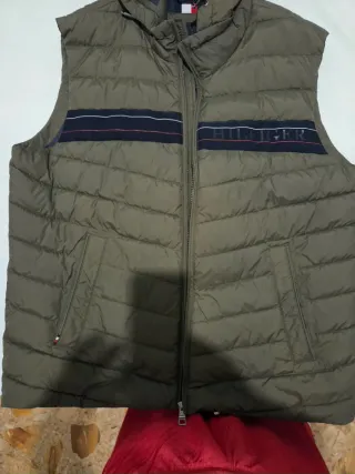 Gilet Tommy Hilfiger verde multicolore