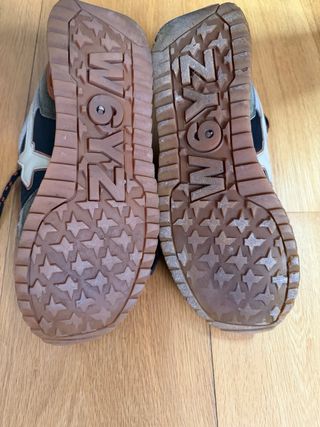 Zapatillas W6YZ Hombre T 41 verde y azul