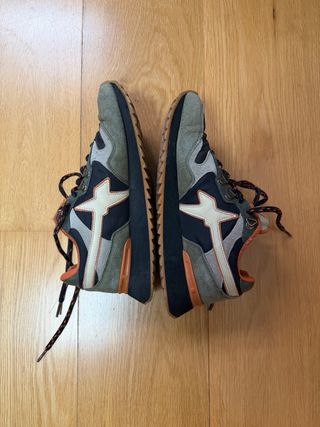 Zapatillas W6YZ Hombre T 41 verde y azul