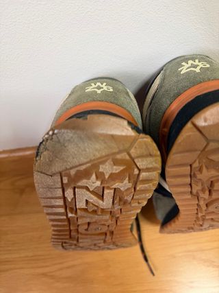 Zapatillas W6YZ Hombre T 41 verde y azul