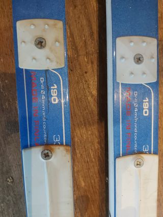 2 Conjuntos Esquí Completos (Esquís y Bastones)