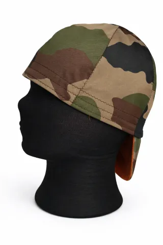 Gorro de soldador camuflado