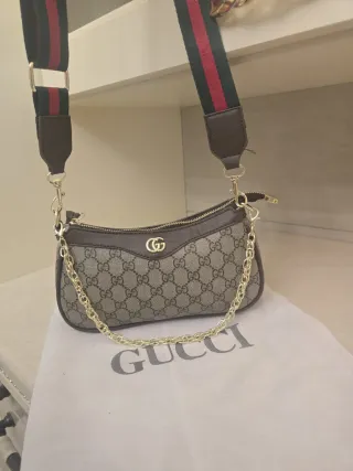 Borsa Gucci Beige/Marrone Donna