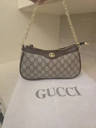 Borsa Gucci Beige/Marrone Donna