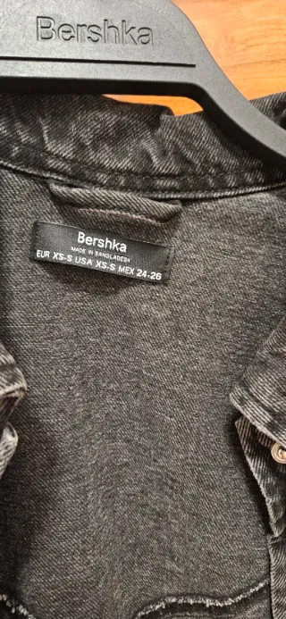 Chaqueta vaquera oversize Bershka