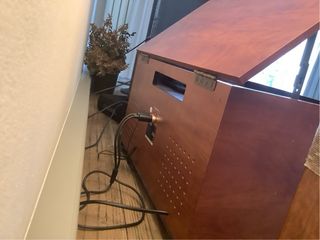 Tocadiscos INVES Marrón/Plata