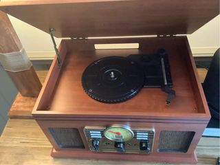 Tocadiscos INVES Marrón/Plata