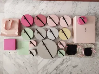 Cajas y bolsas VACÍAS joyería