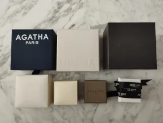 Cajas y bolsas VACÍAS joyería