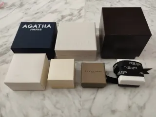 Cajas y bolsas VACÍAS joyería