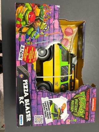 Camión RC Tortugas Ninja Pizza Blaster