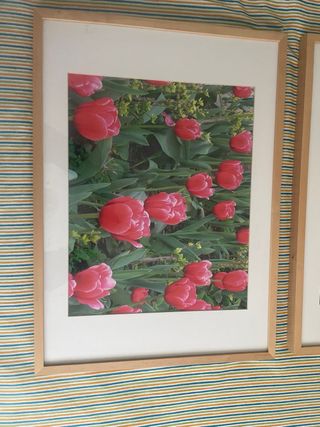 2 Marcos de fotos madera Ikea