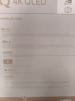 TV 85" Xiaomi 4K QLED