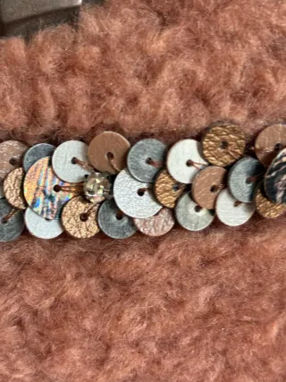 Chaqueta pelo rosa Alba Conde