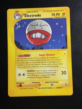 Victreebel holo ed Electrode Aquapolis