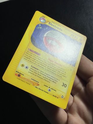 Victreebel holo ed Electrode Aquapolis