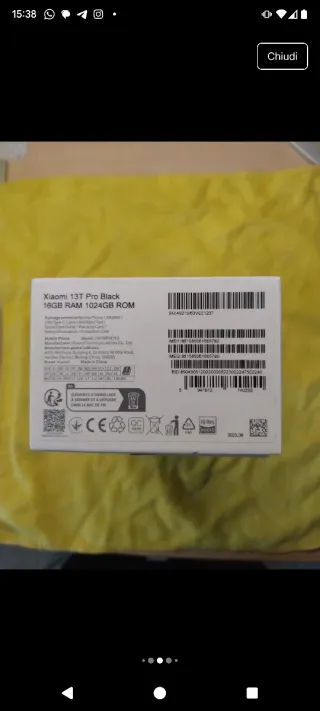 Xiaomi 13t Pro 16GB RAM 1TB Memoria