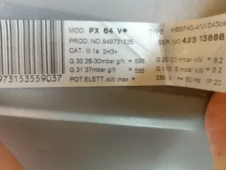 Piano cottura Electrolux 4 fuochi