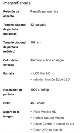 TV LCD Philips 42PFL7655H/12 42