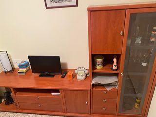 Mesa comedor y 4 sillas madera