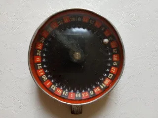 Roulette tascabile vintage