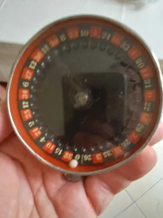 Roulette tascabile vintage