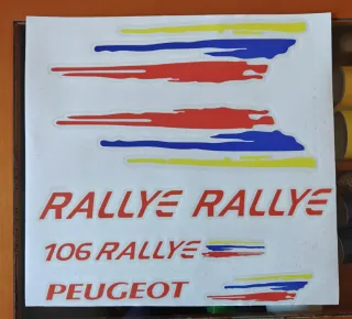 Kit Pegatinas Peugeot 106 Rallye