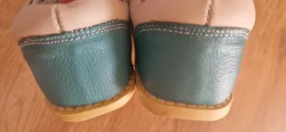 Zapatos infantiles velcro piel