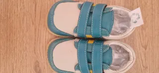 Zapatos infantiles velcro piel