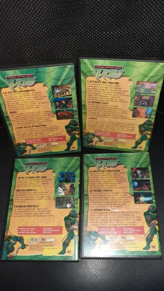DVD cartoon Tartarughe ninja Teenage mutant Turtle