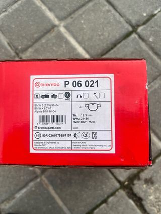 DISCOS Y PASTILLAS EJE DELANTERO