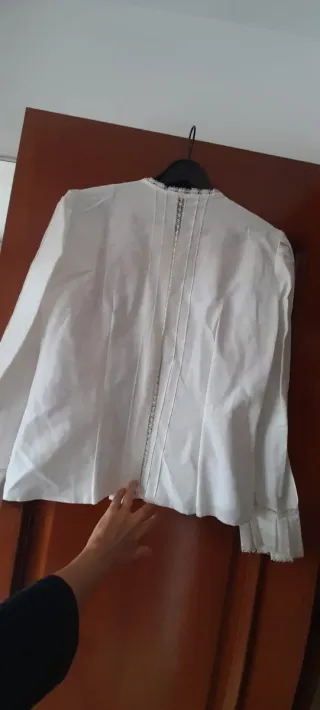 Blusa Traje Regional Blanca