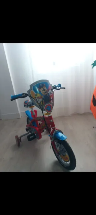 Bicicleta infantil Patrulla Canina