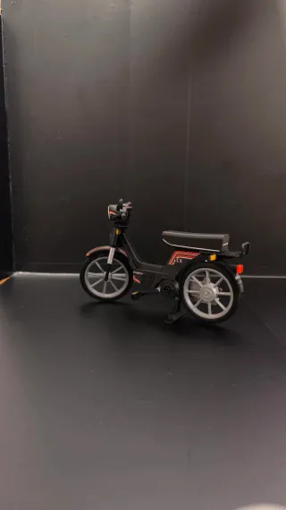 Maqueta Vespino ALX escala 1/10 Negro -cromado