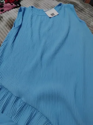 Vestido floral negro