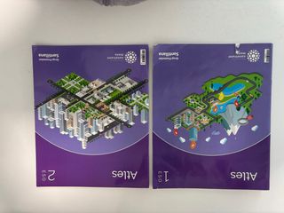 Atlas de geografía en Catalán, 1 y 2 ESO