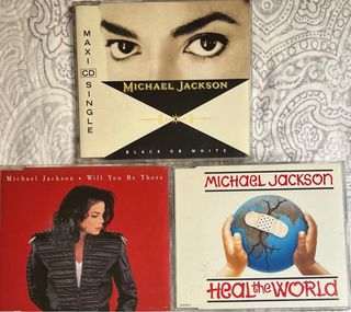 Michael Jackson Lote 3 cd singles