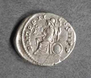 Denario Geta Argento 209-211