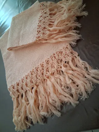 Coppia asciugamani con frangia