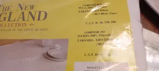 Mantelería New England Collection