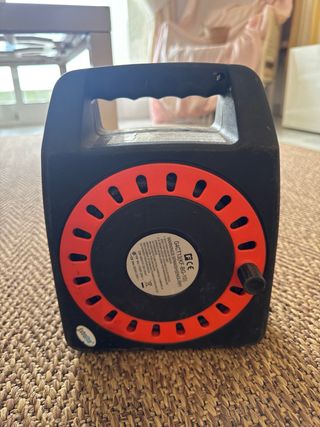 Enrollacables ExtraStar 4 enchufes