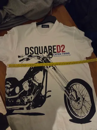 T-shirt Dsquared2 moto graphic taglia 16 anni