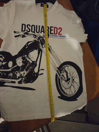 T-shirt Dsquared2 moto graphic taglia 16 anni