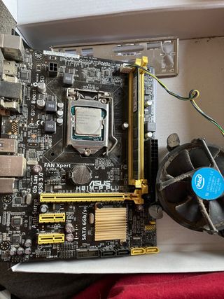 Placa Base Asus H81M-P Plus + CPU i5-4460 + 8GB RA