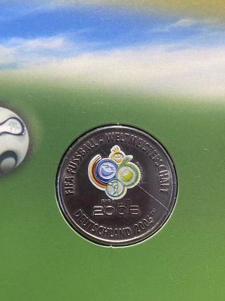 2 Euro Alemania 2006 y Medalla Plata